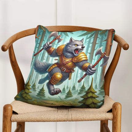 Wolverine Vanguard Spun Polyester Square Pillow