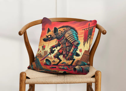 The Cunning Scavenger Spun Polyester Square Pillow