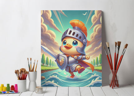 Valiant Duck Giclée Art Print