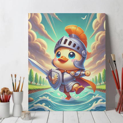 Valiant Duck Giclée Art Print