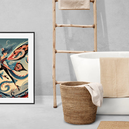 Dragon Fairy of the Temple Giclée Art Print