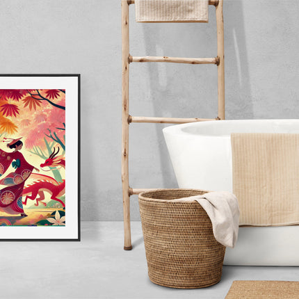 The Dragon Fairy’s Dance Giclée Art Print