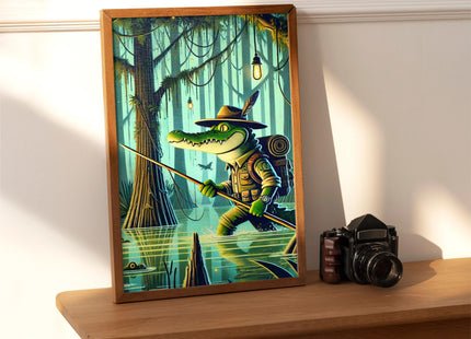 Swamp Stalker Giclée Art Print