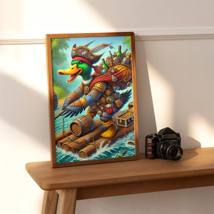The Daring Drake Giclée Art Print