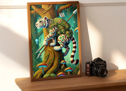 Silent Stripes Giclée Art Print