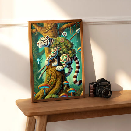 Silent Stripes Giclée Art Print