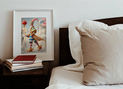 The Ornamental Jester Matte Vertical Posters