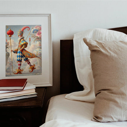 The Ornamental Jester Matte Vertical Posters
