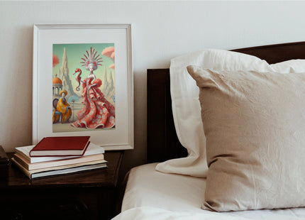 The Seahorse Court Matte Vertical Posters