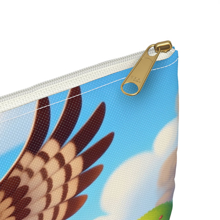 Red-Tailed Hawk in Battle Accessory Pouch – Sky Guardian & Bold Flight