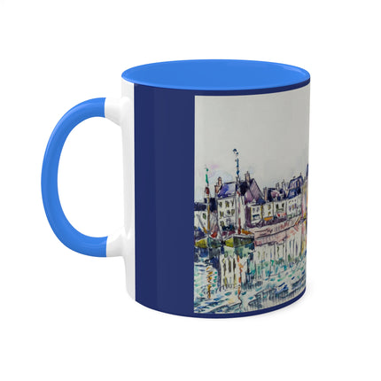 Le Croisic by Paul Signac Colorful Mugs, 11oz