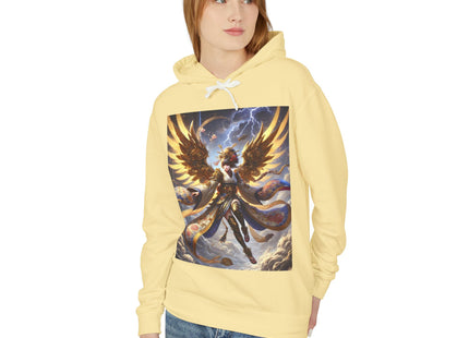 Valkyrie Descending Through Storm Hoodie