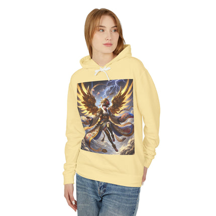 Valkyrie Descending Through Storm Hoodie