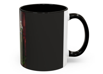 Arnolfini Portrait by Jan Van Eyck Colorful Mugs (11oz, 15oz)