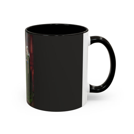 Arnolfini Portrait by Jan Van Eyck Colorful Mugs (11oz, 15oz)