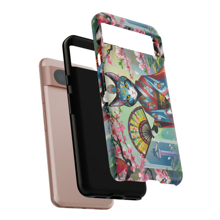 Cyberpunk Geisha Phone Cases