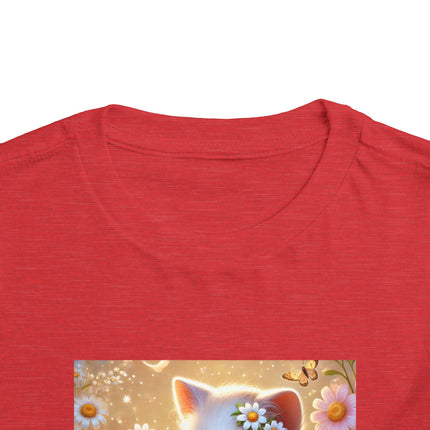 Daisy Chain Whimsy Toddler Short Sleeve Tee