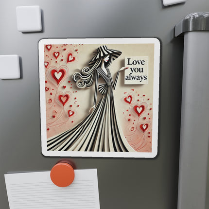 Love You Always Die-Cut Magnets (5 Sizes)