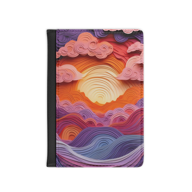 Dramatic Sunset Sky Passport Cover