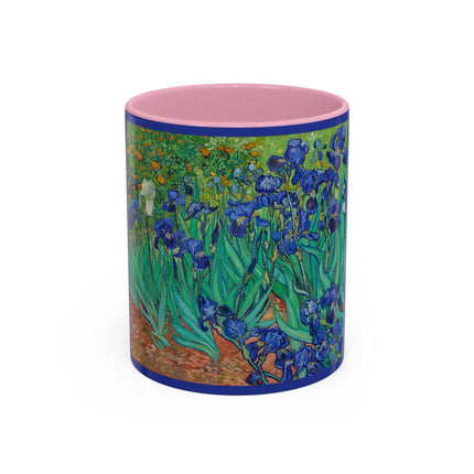 Irises by Vincent Van Gogh Colorful Mugs (11oz, 15oz)
