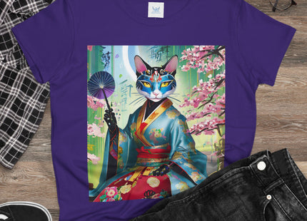 Cyberpunk Geisha Cotton Tee