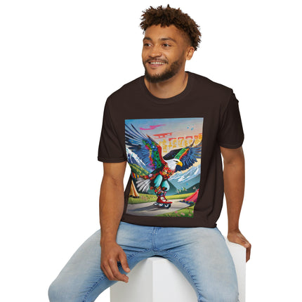 Eagle Skater Softstyle T-Shirt