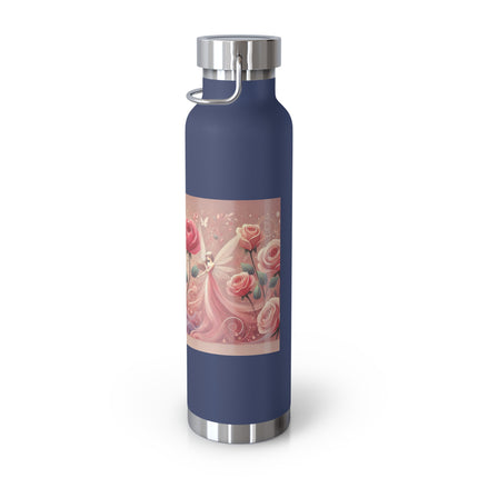 Whimsical Fairies Copper Vacuum Insulated Bottle, 22oz