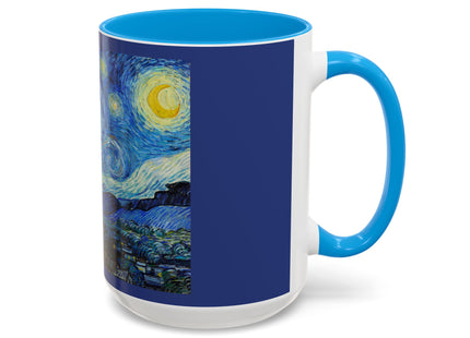 The Starry Night by Vincent Van Gogh Colorful Mugs (11oz, 15oz)