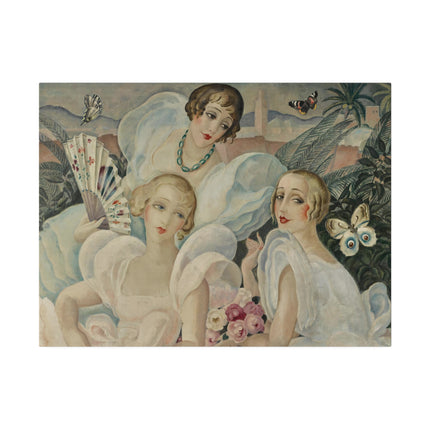 Les Femmes Fatales – 1933 Art Deco Portrait of Alluring Women by Gerda Wegener