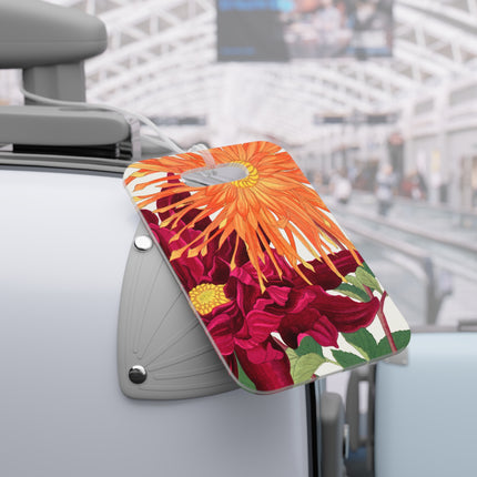 Dahlia Flower by Tanigami Kônan Luggage Tags
