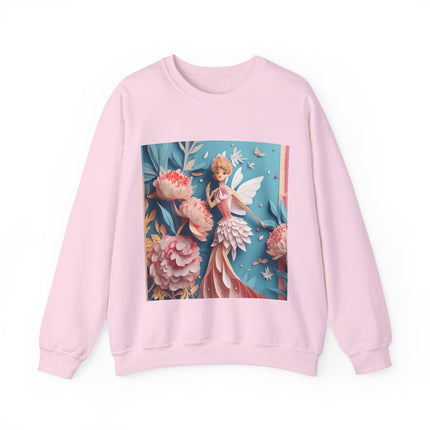 Peony Fairy Unisex Heavy Blend™ Crewneck Sweatshirt