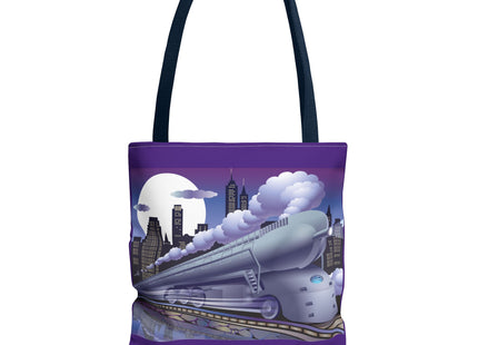 The Art Deco Bullet Train Tote Bag (AOP)