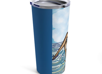 Playful Waves and Fashion Follies Tumbler 20oz