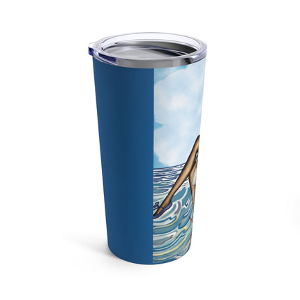 Playful Waves and Fashion Follies Tumbler 20oz