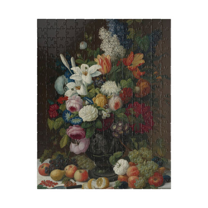 Still Life Floral & Fruit Puzzle — Roesen Abundance (110–1014 pcs)