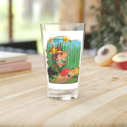 Spring Fairies & Floral Delights Glass, 16oz