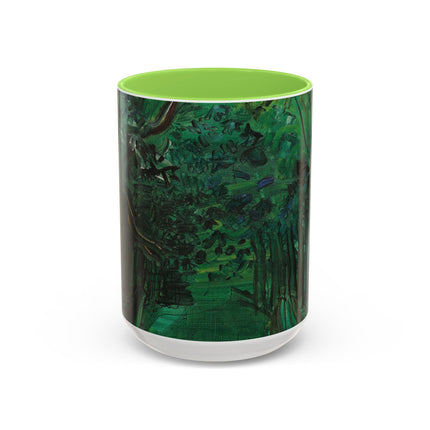 Route en forêt by Raoul Dufy Colorful Mugs (11oz, 15oz)