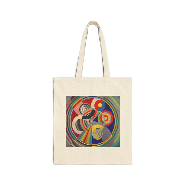 Rythme No. 1 by Robert Delaunay Cotton Canvas Tote Bag