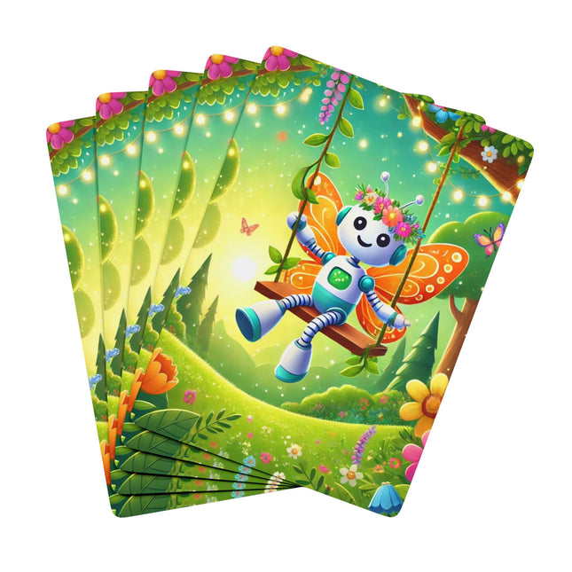 Robot Fairy Playing Cards