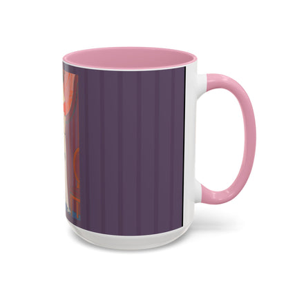 L’Entracte by Georges Lepape Colorful Mugs (11oz, 15oz)