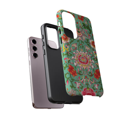 Colorful Floral Pattern by Owen Jones Phone Cases