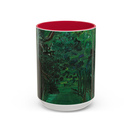 Route en forêt by Raoul Dufy Colorful Mugs (11oz, 15oz)