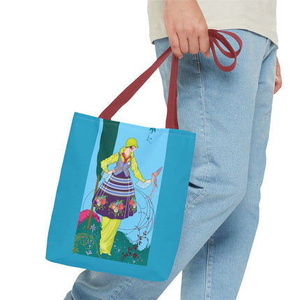 Exquisite Elegance by Umberto Brunelleschi Tote Bag (AOP)
