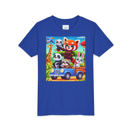 Safari Friends on the Move Youth Short Sleeve Tee