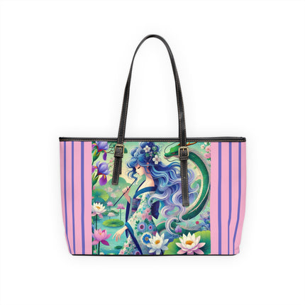 Fairy of the Koi Pond PU Leather Shoulder Bag
