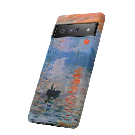 Sunrise by Claude Monet Phone Cases