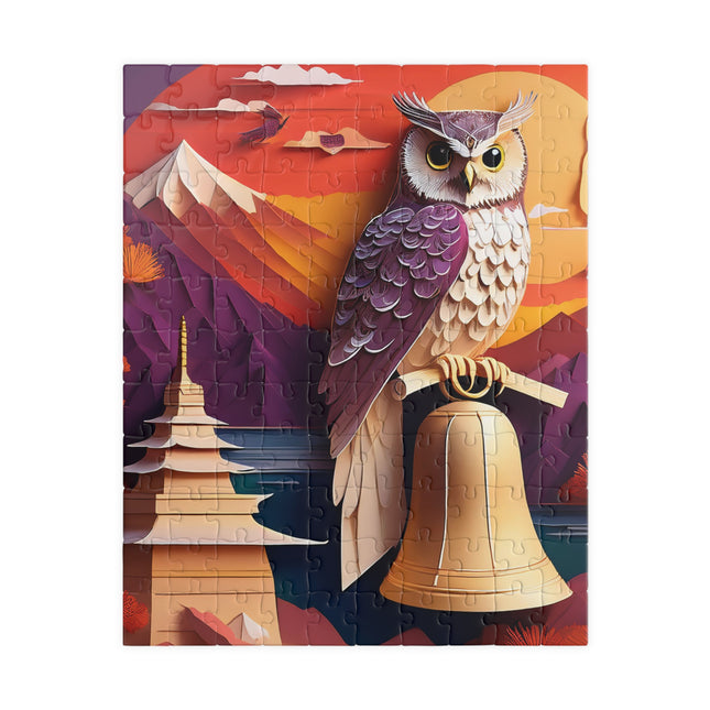 Owl's Evening Vigil Puzzle (110, 252, 520, 1014-piece)