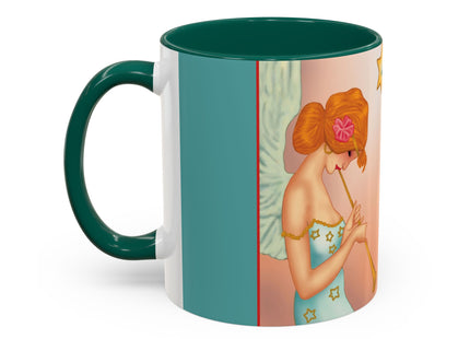 Heavenly Angel Duet Colorful Mugs (11oz, 15oz)