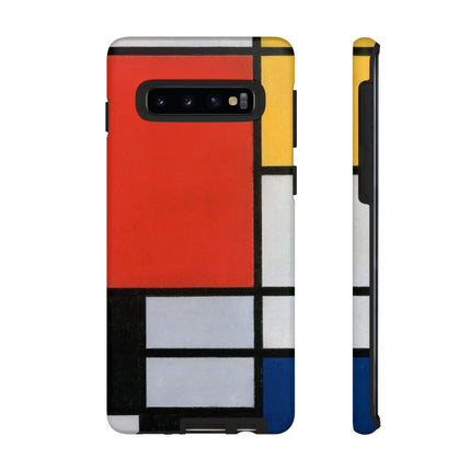 Composition with Red, Yellow, Blue, and Black by Piet Mondrian Phone Cases