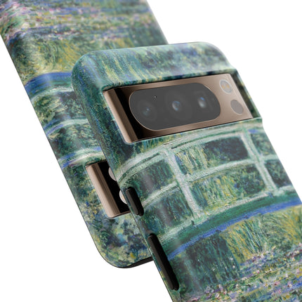 Water Lilies and Japanese Bridge by Claude Monet Phone Cases